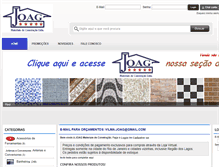 Tablet Screenshot of joag.com.br